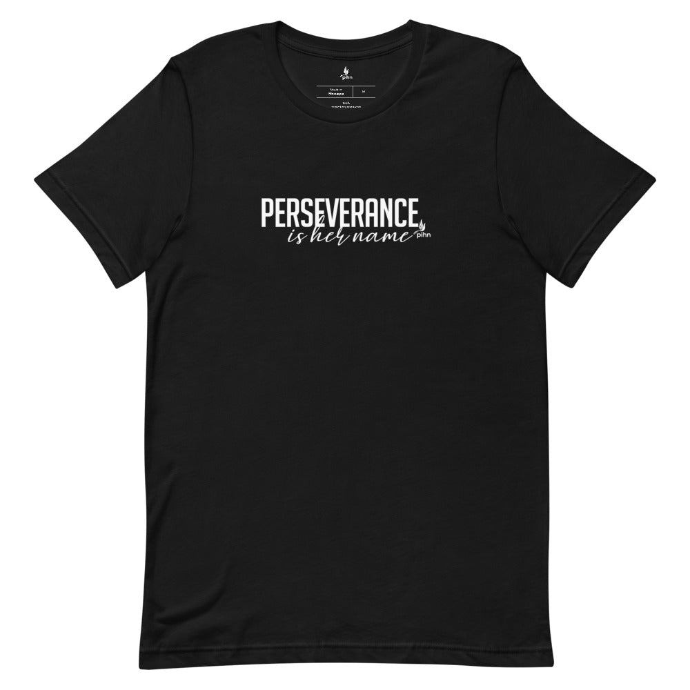 Perseverance is Her Name-Script-Tee/Black