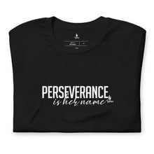 Load image into Gallery viewer, Perseverance is Her Name-Script-Tee/Black
