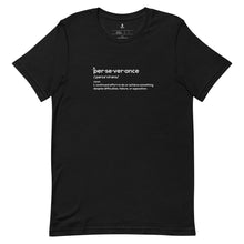 Load image into Gallery viewer, Perseverance-Definition-Tee/Black
