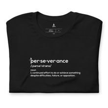 Load image into Gallery viewer, Perseverance-Definition-Tee/Black
