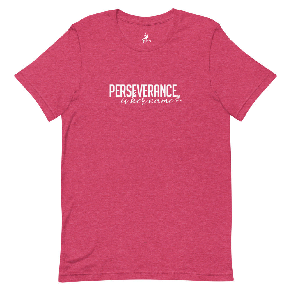 Perseverance is Her Name-Script- Tee/Very Berry