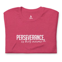 Load image into Gallery viewer, Perseverance is Her Name-Script- Tee/Very Berry
