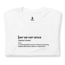 Load image into Gallery viewer, Perseverance-Definition-Tee/White
