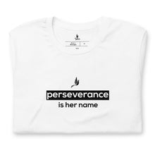 Load image into Gallery viewer, Perseverance is Her Name-Box-Logo-Tee/White
