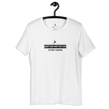 Load image into Gallery viewer, Perseverance is Her Name-Box-Logo-Tee/White
